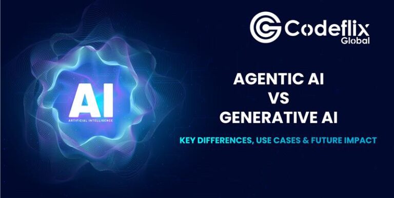 Agentic AI vs Generative AI Banner